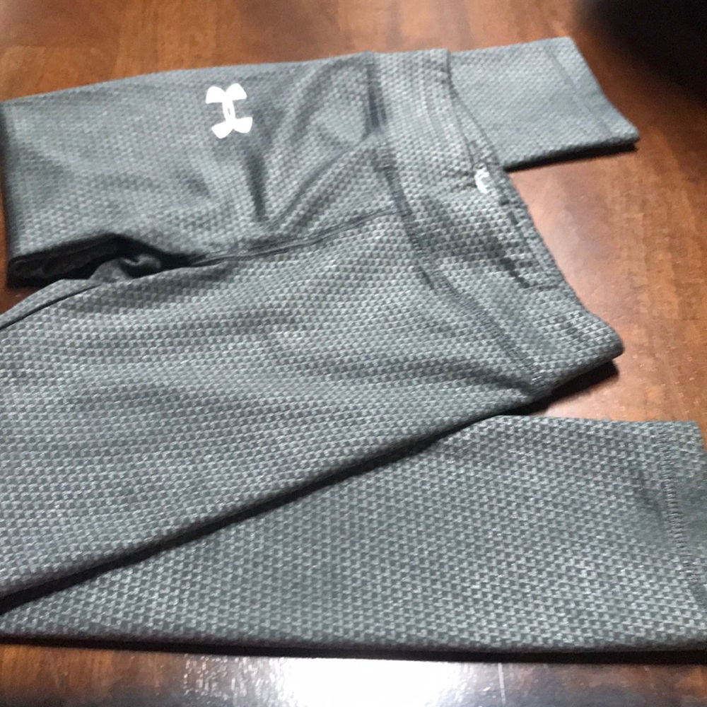 Under armor knee a little worn not noticeable